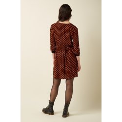 King Louie - Marjorie Dress Moire - Black