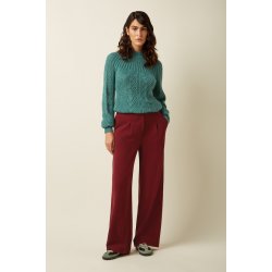 King Louie - Rosa Pants Woven Crepe - Carbernet Red