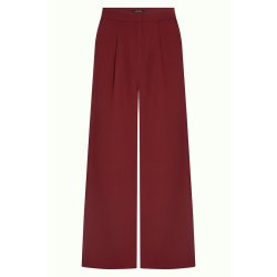 King Louie - Rosa Pants Woven Crepe - Carbernet Red