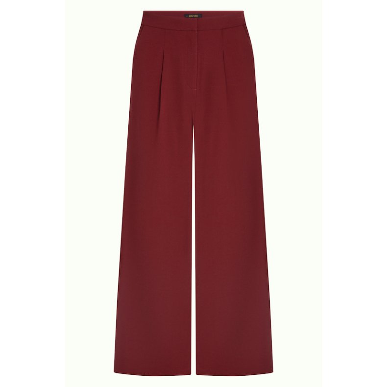 King Louie - Rosa Pants Woven Crepe - Carbernet Red
