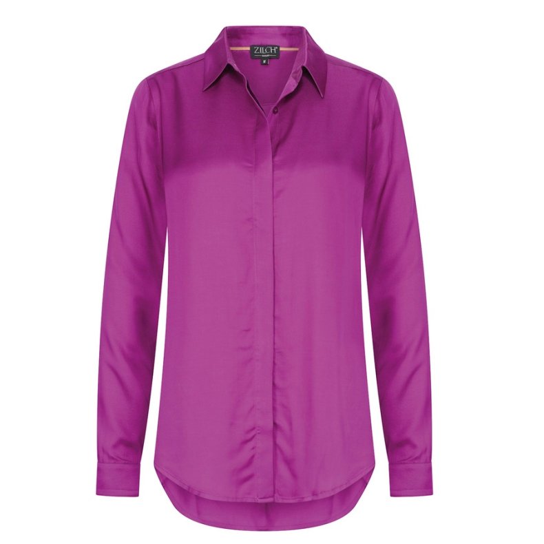 Zilch - Blouse Basic - Raspberry