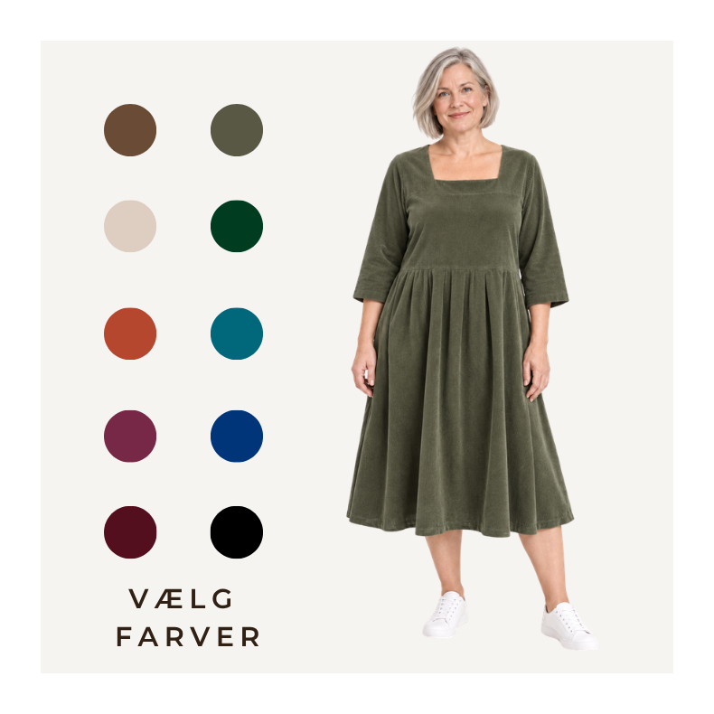 Babyfl�jl Oversize - Fie Firkantet hals - V�lg Farve