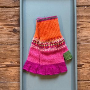 Alloa Fingerless Gloves tulips - ERIBE - Mamelukken