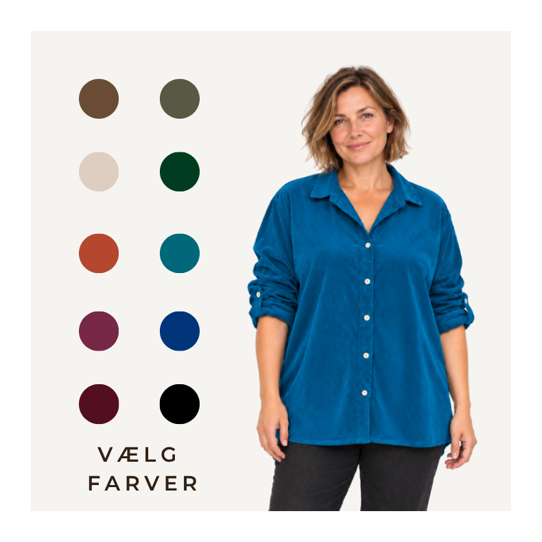 Babyfl�jl - Karen Oversize Skjorte - V�lg Farve