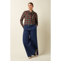 King Louie - Delia Blouse Duna - Black