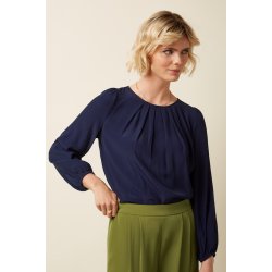 King Louie - Laura Pleat Top A - Evening Blue