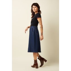 King Louie - Marie Skirt Onyx Denim - Deep Blue