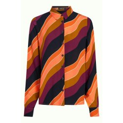 King Louie - Maisie Blouse Razzle - Beaujolais Red