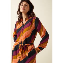 King Louie - Olivia Midi Dress Razzle - Beaujolais Red