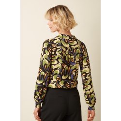 King Louie - Maisie Blouse Rumble - Black