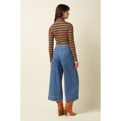 King Louie - Rollnedck Top Lumi Stripe