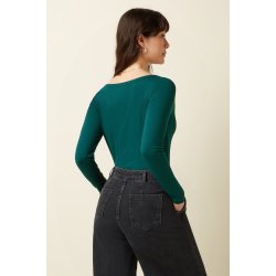 King Louie - Lili Tee Uni Rib - Spruced Green