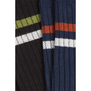 King Louie - Socks 2-Pack Leaf Black