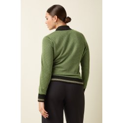 King Louie - Cleo Jacket Ivy Check - Guacemolde Green