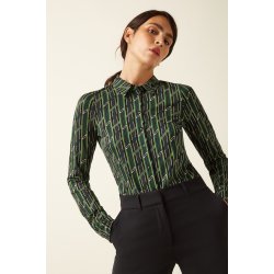 King Louie - Blouse Brina - Botanical Green