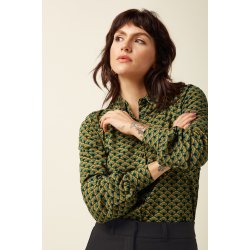 King Louie - Carina Blouse Frio - Spruced Green