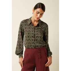 King Louie - Maisie Blouse Mirth Jersey - Red