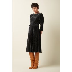 King Louie - Joyce Dress Nieve - Caviar