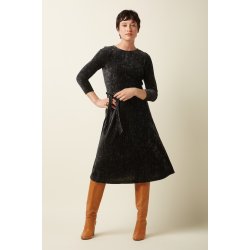 King Louie - Joyce Dress Nieve - Caviar