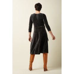 King Louie - Joyce Dress Nieve - Caviar