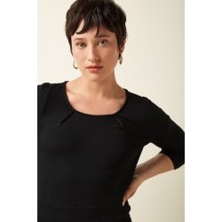 King Louie - Mona Dress Milano Crepe - Black