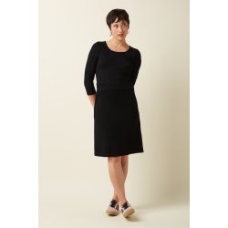 King Louie - Mona Dress Milano Crepe - Black