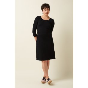 King Louie - Mona Dress Milano Crepe - Black