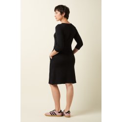 King Louie - Mona Dress Milano Crepe - Black