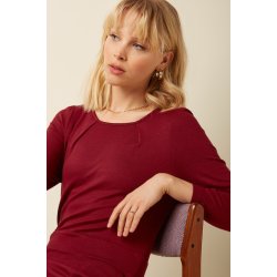 King Louie - Mona Dress Milano Crepe - Cabernet Red