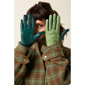 King Louie - Leather Gloves - Pine Green 