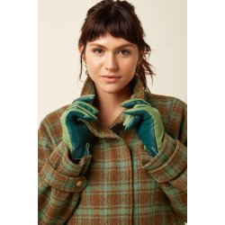 King Louie - Leather Gloves - Pine Green 