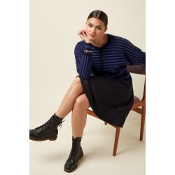 King Louie - Serena Skirt Black Milano Cre - Black