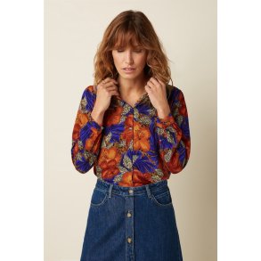 King Louie - Karen Blouse Maui - Summer Fig -mamelukken