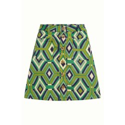 King Louie - Garbo Mini Skirt Cadiz - Bacon Blue