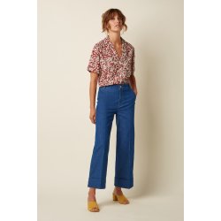 King Louie - Elsie Blouse Paradis - Chilli Red