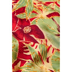 King Louie - Marika Dress Rico - Fire red 