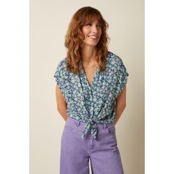 King Louie - Keeva Blouse Azores - Beacon Blue