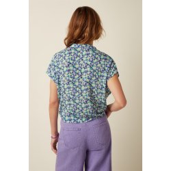 King Louie - Keeva Blouse Azores - Beacon Blue