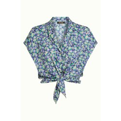 King Louie - Keeva Blouse Azores - Beacon Blue