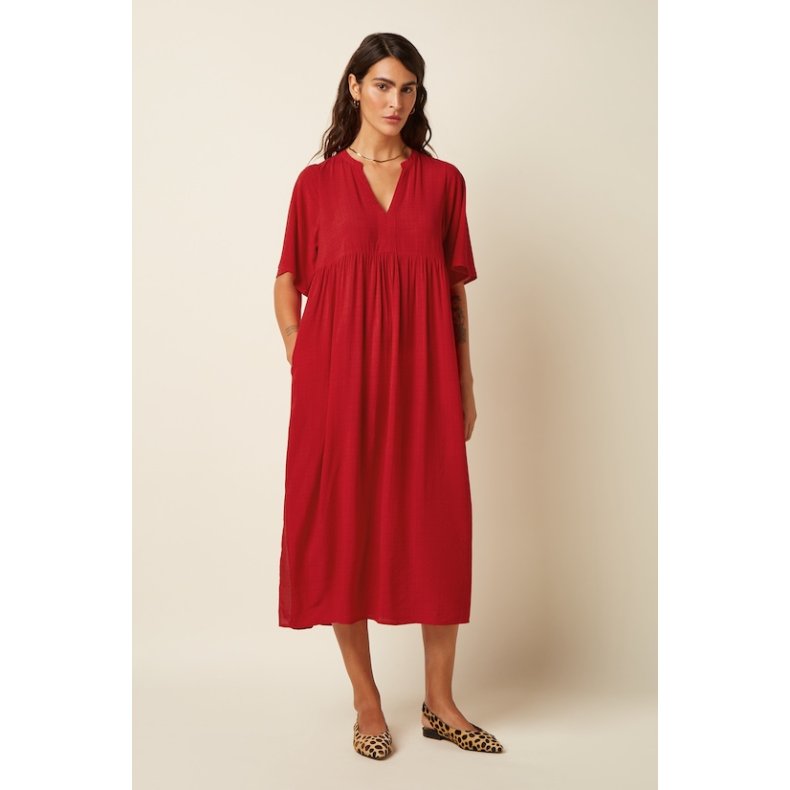 King louie - Ivana Dress Tortoise - Chilli Red
