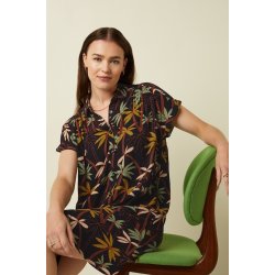 King Louie - Mimi Tunic Dress La Rochelle - Black