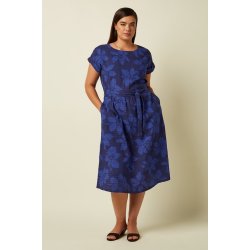 King Louie - Betty Loose Fit Dress Saline - Beacon Blue