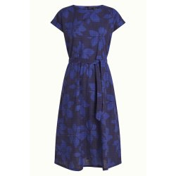 King Louie - Betty Loose Fit Dress Saline - Beacon Blue