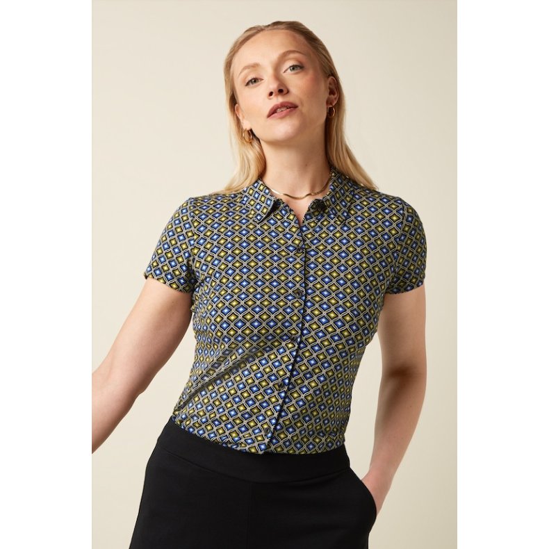 King Louie - Blouse Blend - Black - mamleukken-skanderborg