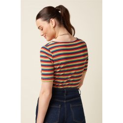King Louie - Carice V Top Samui Stripe - Bluing