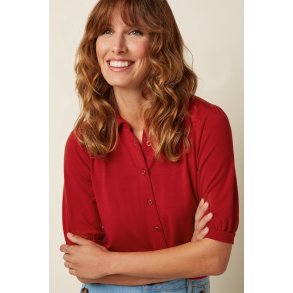 King Louie - Carina Blouse Tulum - Chili Red