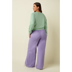 King Louie - Febe Sweater Peachy - Cameo Green