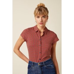 King Louie - Blouse Bora Bora - Chili Red