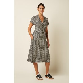 King Louie - Darcy Dress Laguna - Black - mamelukken