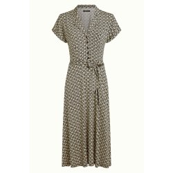 King Louie - Darcy Dress Laguna - Black - mamelukken